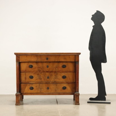 antiquariato, cassettone, antiquariato cassettone, cassettone antico, cassettone antico italiano, cassettone di antiquariato, cassettone neoclassica, cassettone del 800, comò, antiquariato comò, comò antico, comò antico italiano, comò di antiquariato, comò neoclassica, comò del 800,Cassettone Impero Lombardo