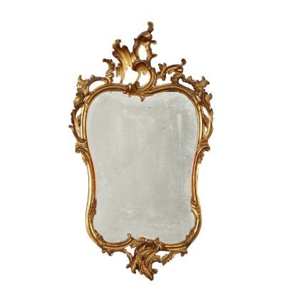 Rococo Style Mirror Glass Italy XIX Century