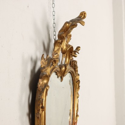 Rococo Style Mirror Glass Italy XIX Century