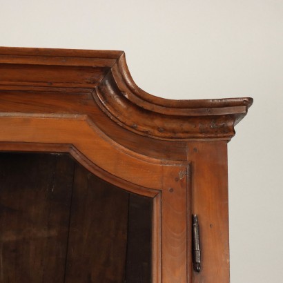 antiquariato, vetrina, antiquariato vetrina, vetrina antica, vetrina antica italiana, vetrina di antiquariato, vetrina neoclassica, vetrina del 800,Credenza a Doppio Corpo Impero