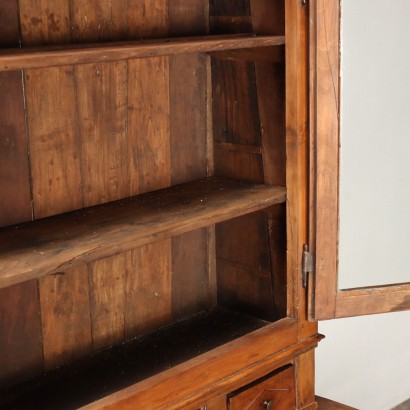 antiquariato, vetrina, antiquariato vetrina, vetrina antica, vetrina antica italiana, vetrina di antiquariato, vetrina neoclassica, vetrina del 800,Credenza a Doppio Corpo Impero
