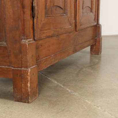 antiquariato, vetrina, antiquariato vetrina, vetrina antica, vetrina antica italiana, vetrina di antiquariato, vetrina neoclassica, vetrina del 800,Credenza a Doppio Corpo Impero