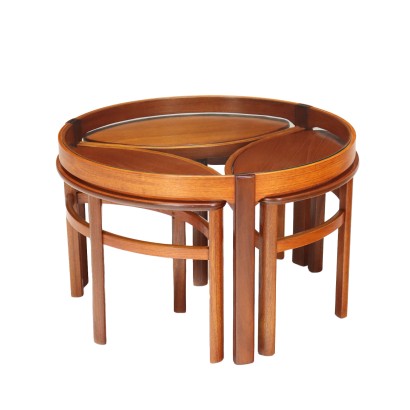 modernariato, modernariato di design, tavolino, tavolino modernariato, tavolino di modernariato, tavolino italiano, tavolino vintage, tavolino anni '60, tavolino design anni 60,Gruppo Tavolini Anni 60
