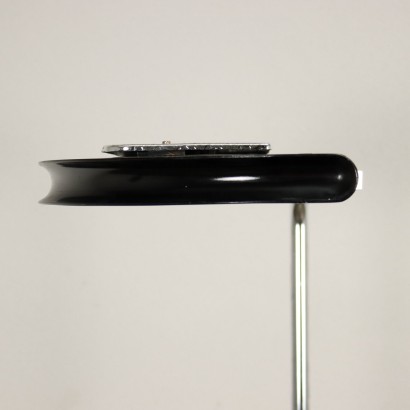 Stehlampe Skipper Mezzaluna Aluminium Dänemark 1970er