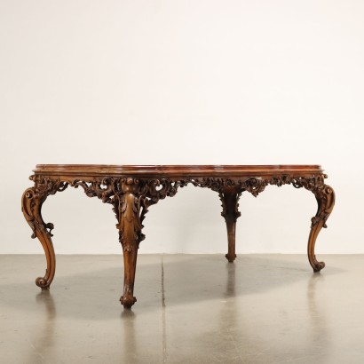 antigüedades, mesa, antigüedades de mesa, mesa antigua, mesa italiana antigua, mesa antigua, mesa neoclásica, mesa del siglo XIX, mesa estilo Chippendale