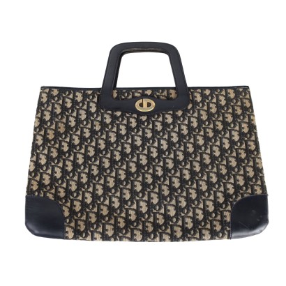 Vintage Dior Bag Leather France 1970s-1980s