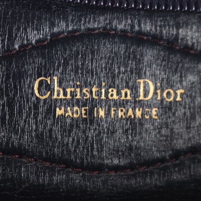 Vintage Dior Bag Leather France 1970s-1980s
