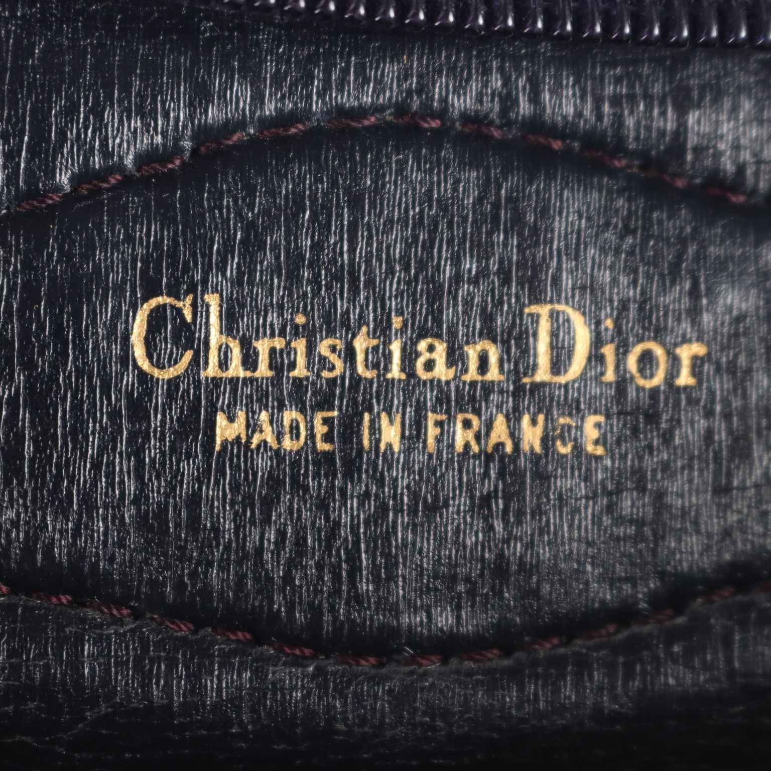 Vintage Dior Bag Leather France 1970s-1980s, Clothing
