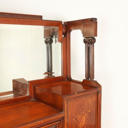 antiquariato, credenza, antiquariato credenza, credenza antica, credenza antica italiana, credenza di antiquariato, credenza neoclassica, credenza del 800,Vetrina Liberty