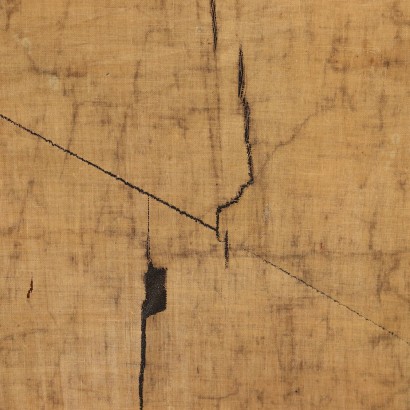 arte, arte italiana, pittura ottocento italiana,Grande dipinto su seta