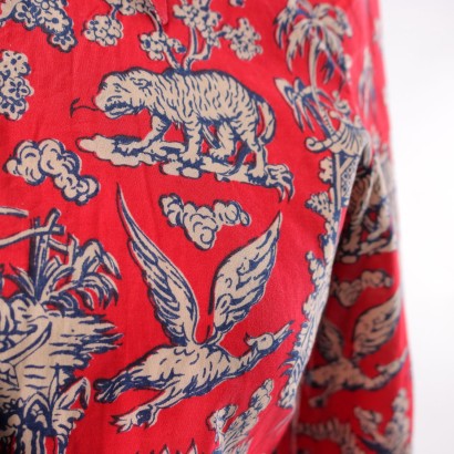 moda vintage, vintage cacharel, camicia vintage, camicia oriente,Camicia Cacharel Vintage