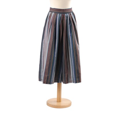 moda vintage, abbigliamento vintage, vintage parigi, kenzo paris, kenzo vintage, anni '90, anni 80,Pantaloni Kenzo in Cotone a Righe Vint