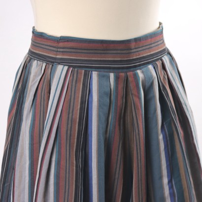 moda vintage, abbigliamento vintage, vintage parigi, kenzo paris, kenzo vintage, anni '90, anni 80,Pantaloni Kenzo in Cotone a Righe Vint