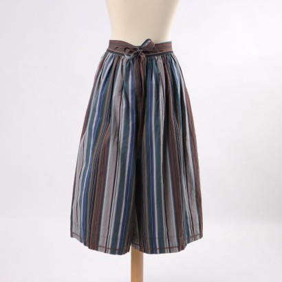 moda vintage, abbigliamento vintage, vintage parigi, kenzo paris, kenzo vintage, anni '90, anni 80,Pantaloni Kenzo in Cotone a Righe Vint
