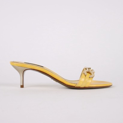 Mule Dolce & Gabbana Leder N. 36,5 Italien