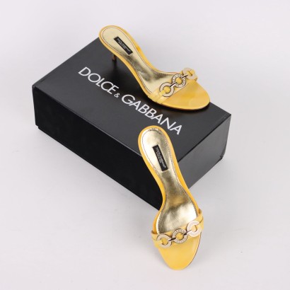 Mule Dolce & Gabbana Leder N. 36,5 Italien