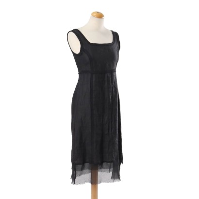 Abito in Lino Nero Pinko