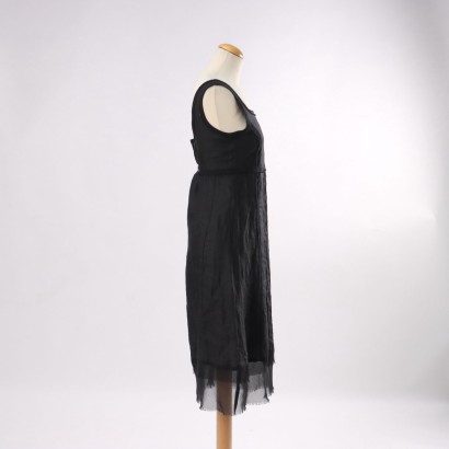 ,Abito in Lino Nero Pinko