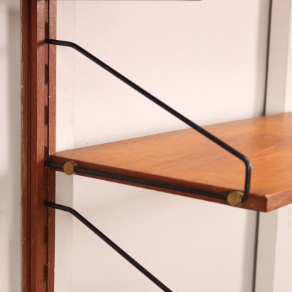 modernariato, modernariato di design, libreria, libreria modernariato, libreria di modernariato, libreria italiana, libreria vintage, libreria anni '60, libreria design anni 60,Libreria Pensile Anni 60