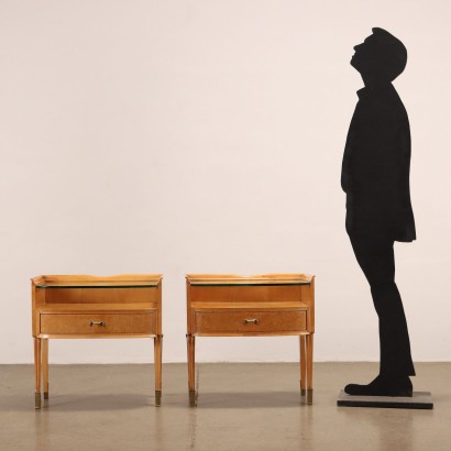 modernariato, modernariato di design, comodino, comodino modernariato, comodino di modernariato, comodino italiano, comodino vintage, comodino anni '60, comodino design anni 60,Comodini Anni 50