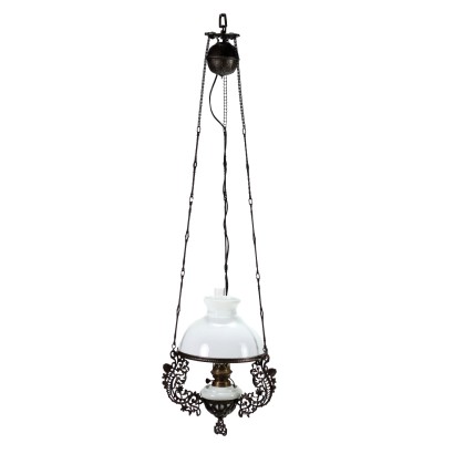 Lampadario Liberty a Lanterna