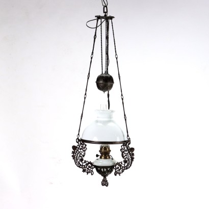 Lampadario Liberty a Lanterna