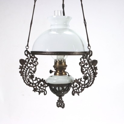 Lampadario Liberty a Lanterna