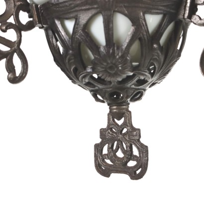 Lampadario Liberty a Lanterna