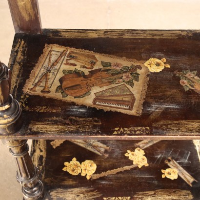 antiquariato, altri mobili, antiquariato altri mobili, altri mobili antichi, altri mobili antichi italiani, altri mobili di antiquariato, altri mobili neoclassici, altri mobili del 800,Étagère Ebanizzato in Stile
