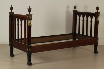 antigüedades, cama antigua, cama, cama 800 Imperio II