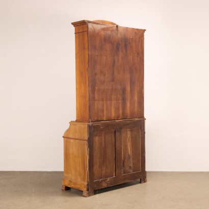 Bibliothéque avec Abattant Noyer France XIX Siècle