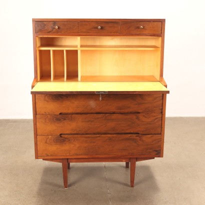 modernariato, modernariato di design, cassettiera, cassettiera modernariato, cassettiera di modernariato, cassettiera italiana, cassettiera vintage, cassettiera anni '60, cassettiera design anni 60,Cassettiera con Ribalta Anni 60