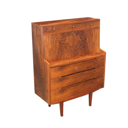 modernariato, modernariato di design, cassettiera, cassettiera modernariato, cassettiera di modernariato, cassettiera italiana, cassettiera vintage, cassettiera anni '60, cassettiera design anni 60,Cassettiera con Ribalta Anni 60