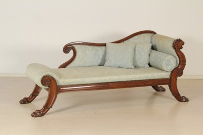 Antiquitäten, Sofas, Sofa Triclinium, Siebenschläfer, Sofa, 800, Restaurierung, 19. Jahrhundert, Sofa, Sofa Restaurierung 800, 800, Bilche Siebenschläfer, Sofa Restaurazionem 19. Jahrhundert