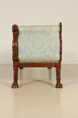 Antiquitäten, Sofas, Sofa Triclinium, Siebenschläfer, Sofa, 800, Restaurierung, 19. Jahrhundert, Sofa, Sofa Restaurierung 800, 800, Bilche Siebenschläfer, Sofa Restaurazionem 19. Jahrhundert