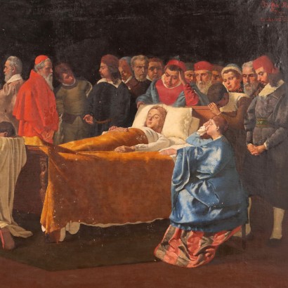 Grand tableau de Boffa Nicola La mor, La mort de Raphaël, Boffa Nicola, Boffa Nicola La mort de Raphaël, 1885, Boffa Nicola, Boffa Nicola La mort de Raphaël, 1885, Boffa Nicola, Boffa Nicola La mort de Raphaël, 1885, Boffa Nicola, Boffa Nicola La Mort de Raphaël 1885, Boffa Nicola, Boffa Nicola, Boffa Nicola La Mort de Raphaël 188, Boffa Nicola