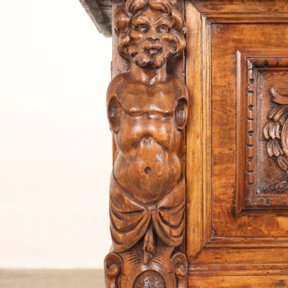 antiquariato, scrivania, antiquariato scrivanie, scrivania antica, scrivania antica italiana, scrivania di antiquariato, scrivania neoclassica, scrivania del 800,Scrivania a Giorno Neorinascimento