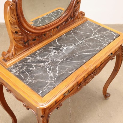 Chippendale Style Dressing Table Walnut Italy XX Century