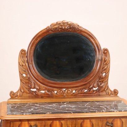 Chippendale Style Dressing Table Walnut Italy XX Century