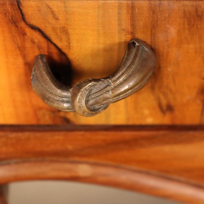 Chippendale Style Dressing Table Walnut Italy XX Century