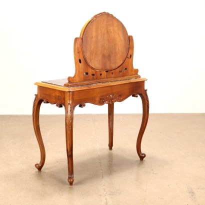 Chippendale Style Dressing Table Walnut Italy XX Century