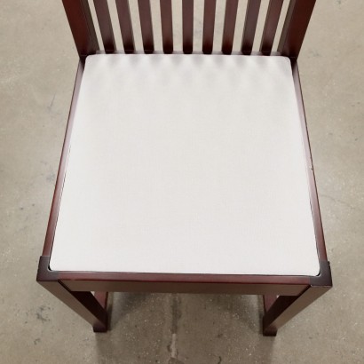 Group of 6 Chairs Cassina Robie 1 Wood Italy 1986