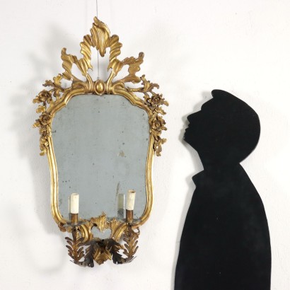 antiquariato, specchiera, antiquariato specchiera, specchiera antica, specchiera antica italiana, specchiera di antiquariato, specchiera neoclassica, specchiera del 800 - antiquariato, cornice, antiquariato cornice, cornice antica, cornice antica italiana, cornice di antiquariato, cornice neoclassico, cornice del 800,Coppia di Ventoline Rococò