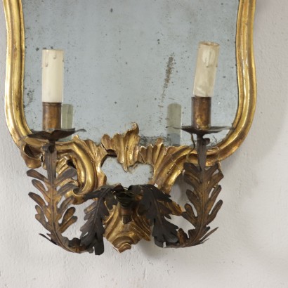 antiquariato, specchiera, antiquariato specchiera, specchiera antica, specchiera antica italiana, specchiera di antiquariato, specchiera neoclassica, specchiera del 800 - antiquariato, cornice, antiquariato cornice, cornice antica, cornice antica italiana, cornice di antiquariato, cornice neoclassico, cornice del 800,Coppia di Ventoline Rococò
