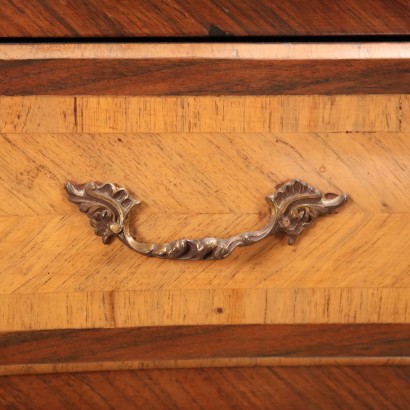 Baroque Style Chest of Drawes Oak Italy XX Century