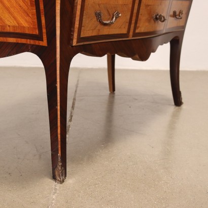 Baroque Style Chest of Drawes Oak Italy XX Century