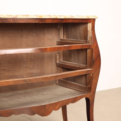 Baroque Style Chest of Drawes Oak Italy XX Century