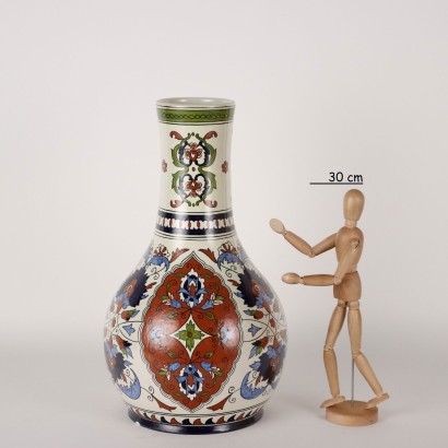 antigüedades, cerámica, antigüedades de cerámica, cerámica antigua, cerámica italiana antigua, cerámica antigua, cerámica neoclásica, cerámica del siglo XIX, jarrón Batignani