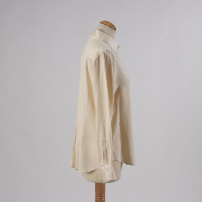 loro piana, seta loro piana, loro piana pura seta, blusa pura seta, blusa loro piana, loro piana secondhand, loro piana italy,Camicia in Pura Seta Loro Piana