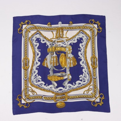 Foulard Hermès Vintage Soie France 1969